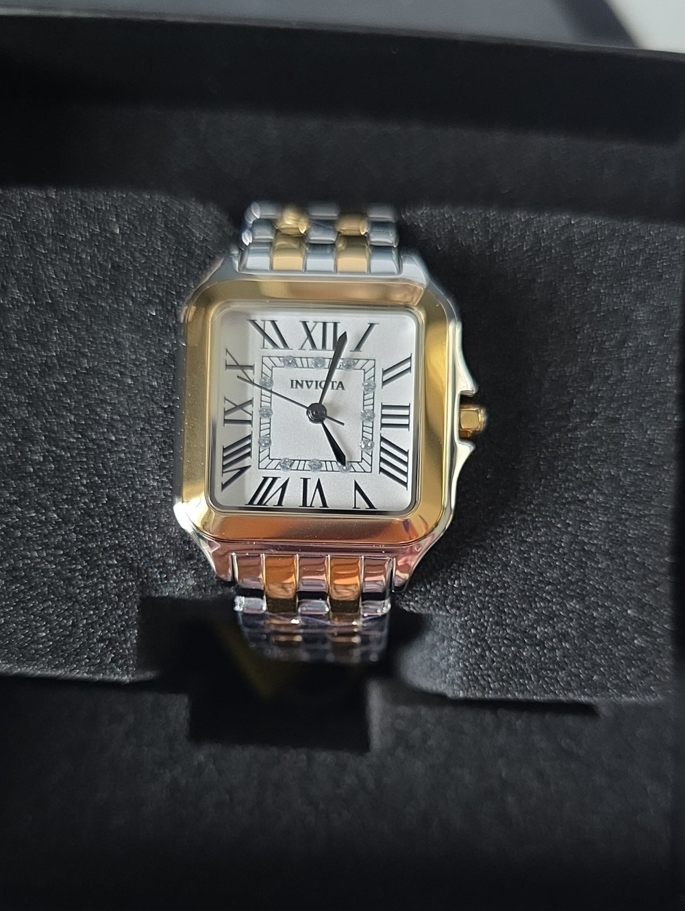 396.  Invicta Angel Lady 50612 - Ladies Watch Quartz Gold/silver